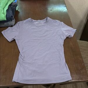 SKIMS Short Sleeve Tee in Purple